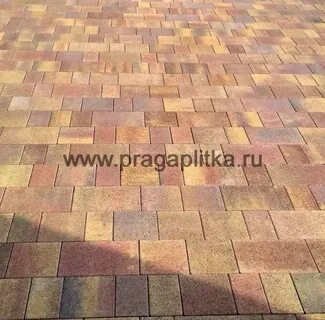 Тротуарная плитка золотая осень