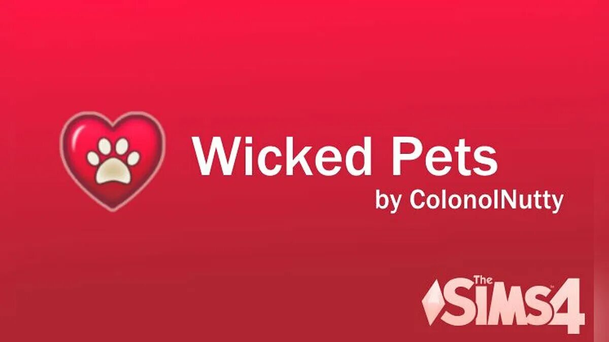 Wicked pets. Симс 4 Wicked Pets. SIMS 4 мод Wicked Pets. COLONOLNUTTY Wicked Pets. Викед.