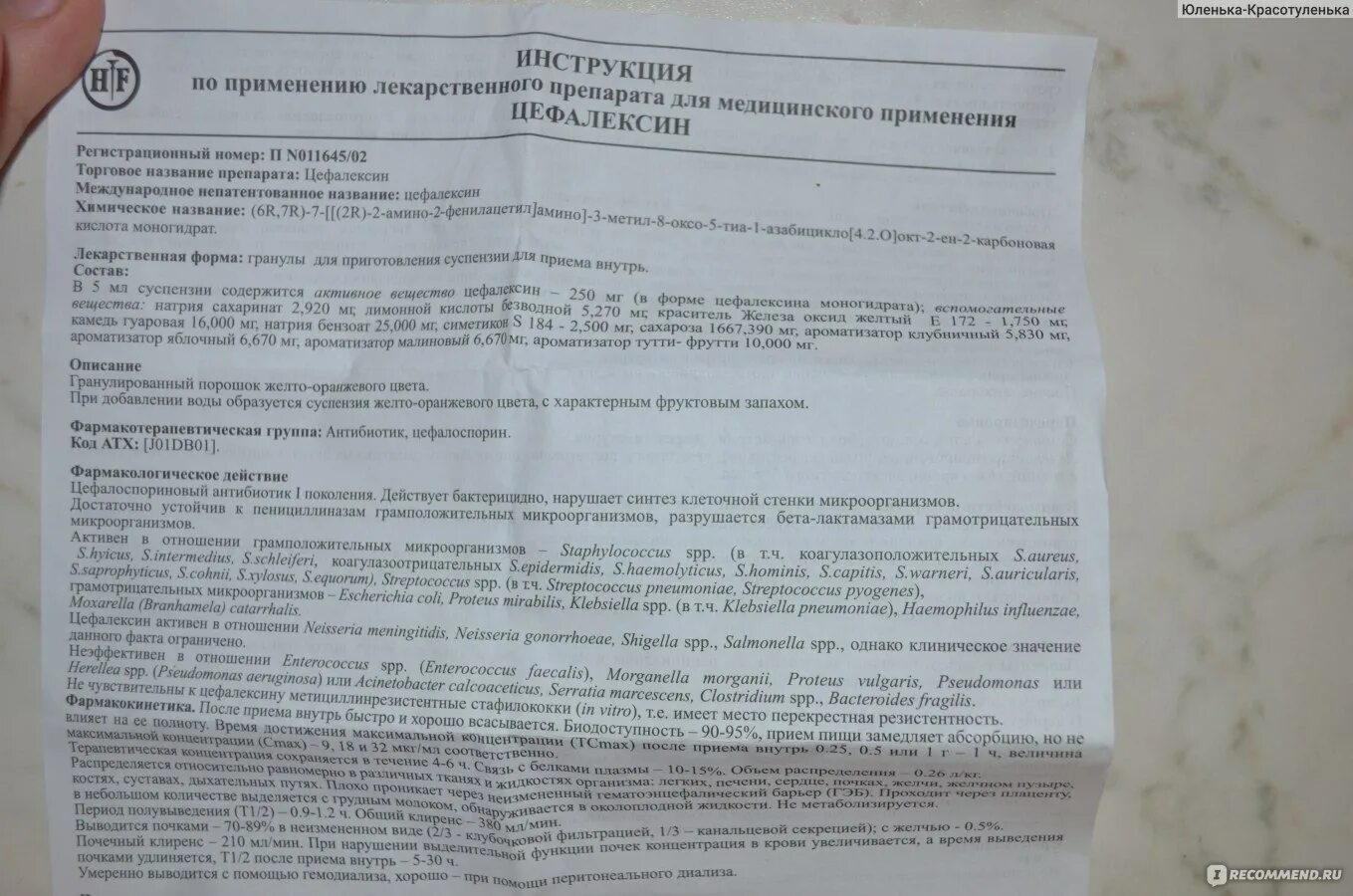 Цефалексин капсулы отзывы. Цефалексин капсулы отзывы