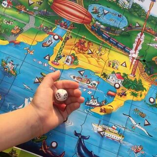 Детские настольные игры играем