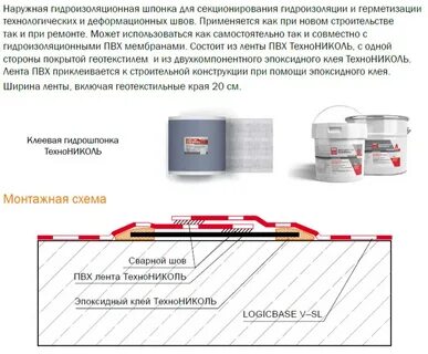 Клей для мембраны технониколь
