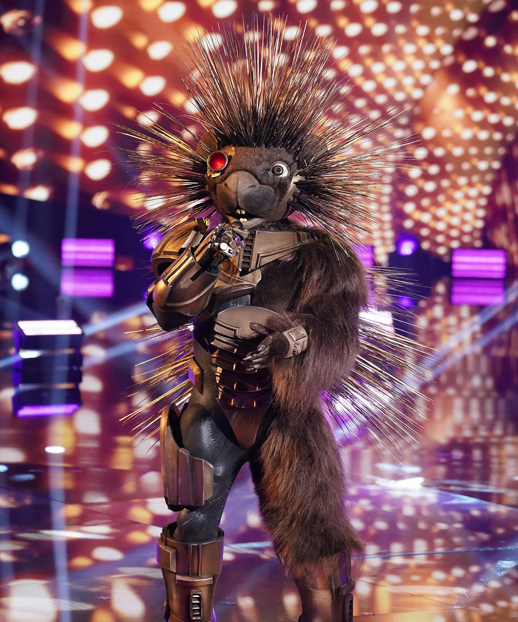 Masked date. Robopine. the masked singer hamster. the masked singer australia mirrorball.