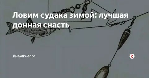 Судак на течении