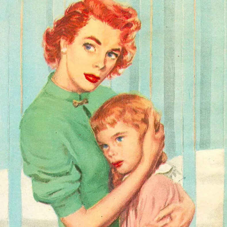 Маму сын винтаж. Мама и сын ретро винтажное. Andrew loomis (1892 – 1959). Женщина с 2 детьми. Странные мама с сыном.