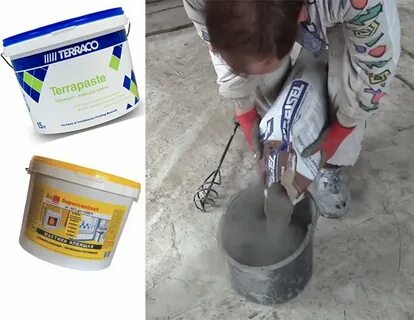 Как правильно разводить клей для плитки