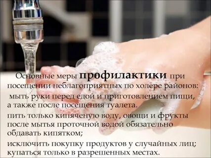 Холера меры