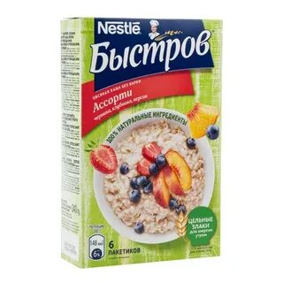 Каши быстрого приготовления быстров