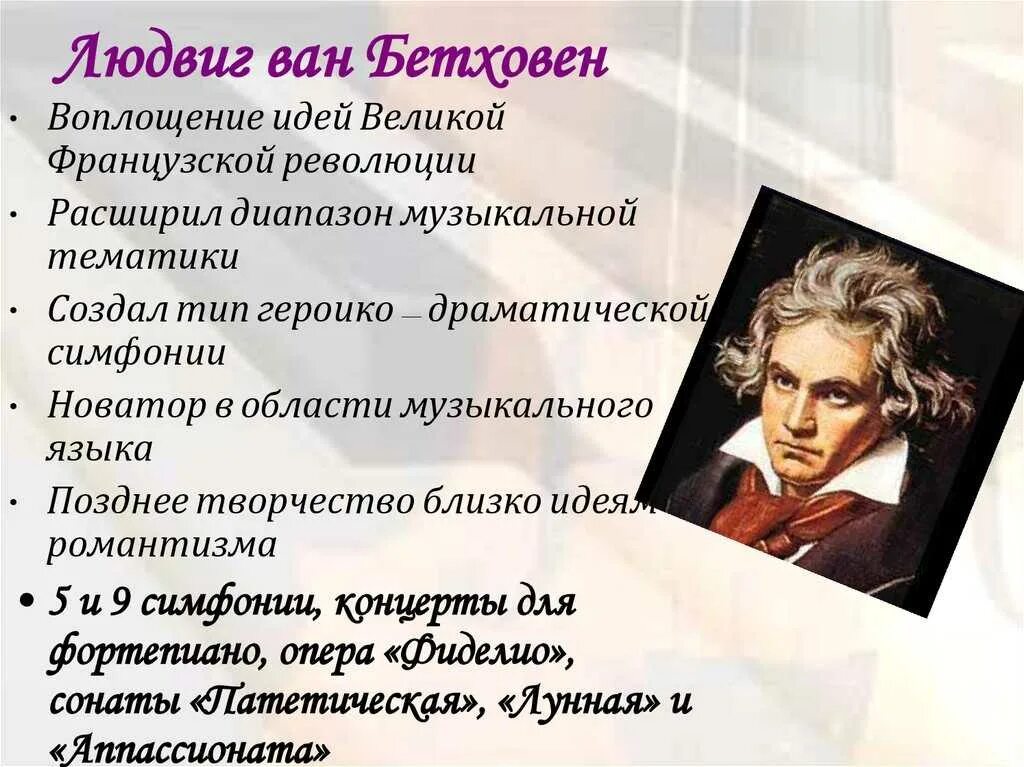 Сколько сонат написал бетховен