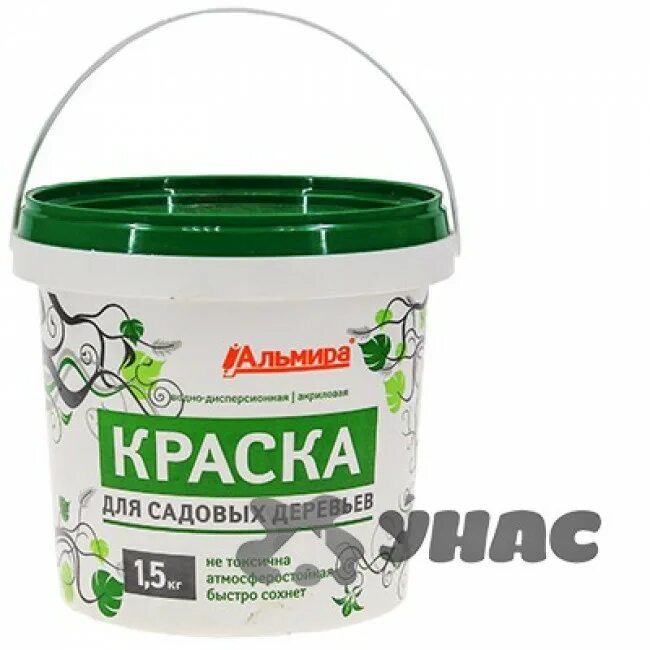 Вд ак 1. Побелка Садовая 3кг (ведро) акрил ВД-АК. Садовая побелка акрил. ВД-АК ведро 1,5 кг х12. Садовая побелка акриловая "для садовых деревьев", Альмира 1,5 кг. Краска для садовых деревьев 3кг Альмира.