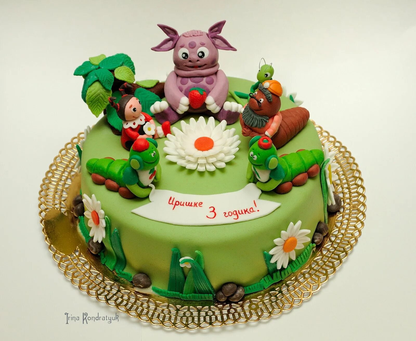 торт к 4 годика девочке лунтик. торт лунтик. торт лунтик и его друзья для мальчика. торт лунтик. торт с лунтиком для девочки 4 года.