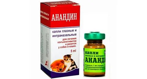 Капли анандин для кошек