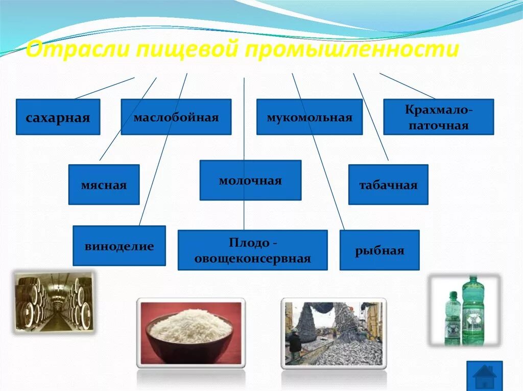 Какие отрасли пищевой промышленности развиты на юге. Отрасли пищевой промышленности. Отрасли промышленности. Пищевая промышленность. Разновидности пищевой промышленности.