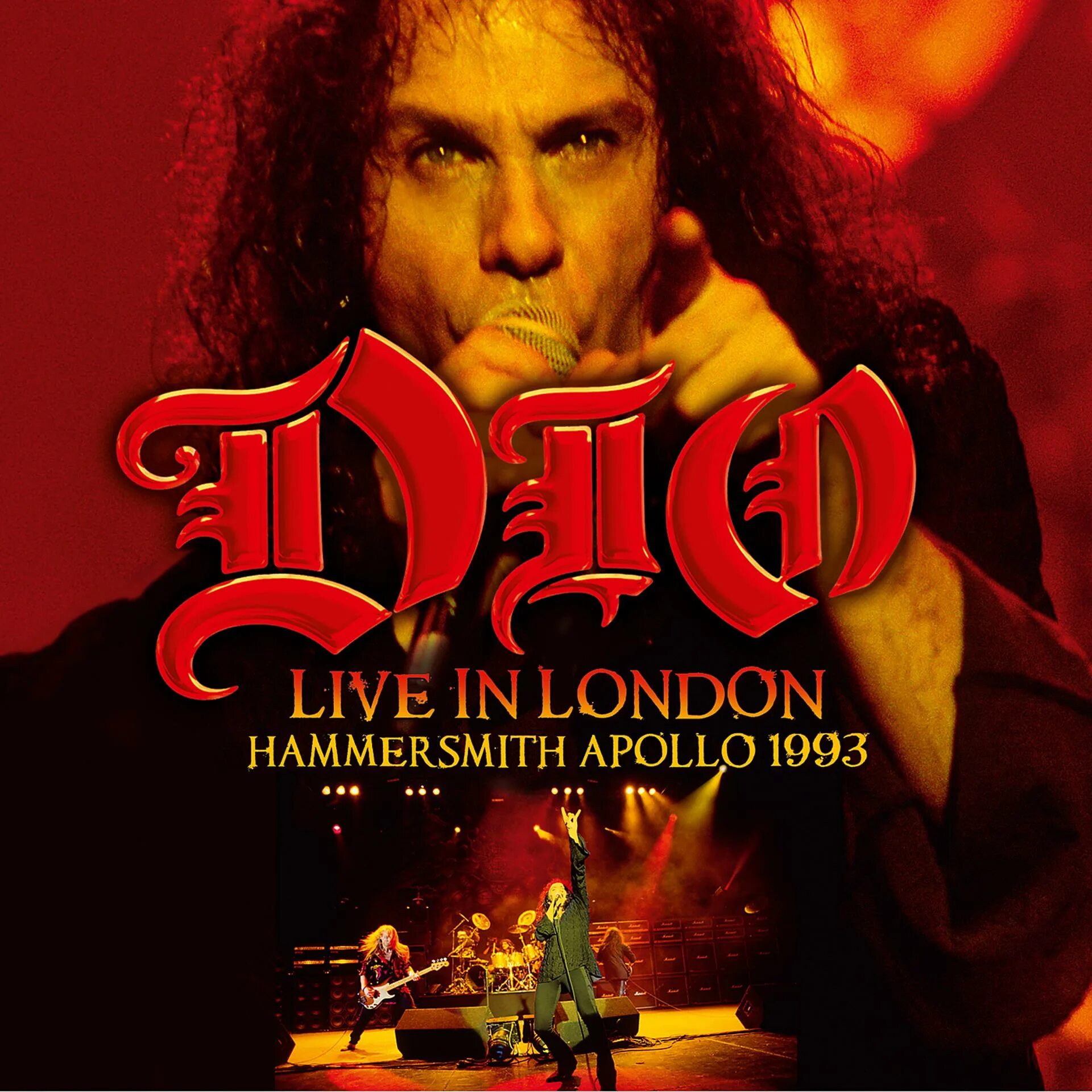 Dio live. Dio 1993. Live in London, Hammersmith Apollo 1993. Ronnie James Dio. Dio "Holy Diver - Live".