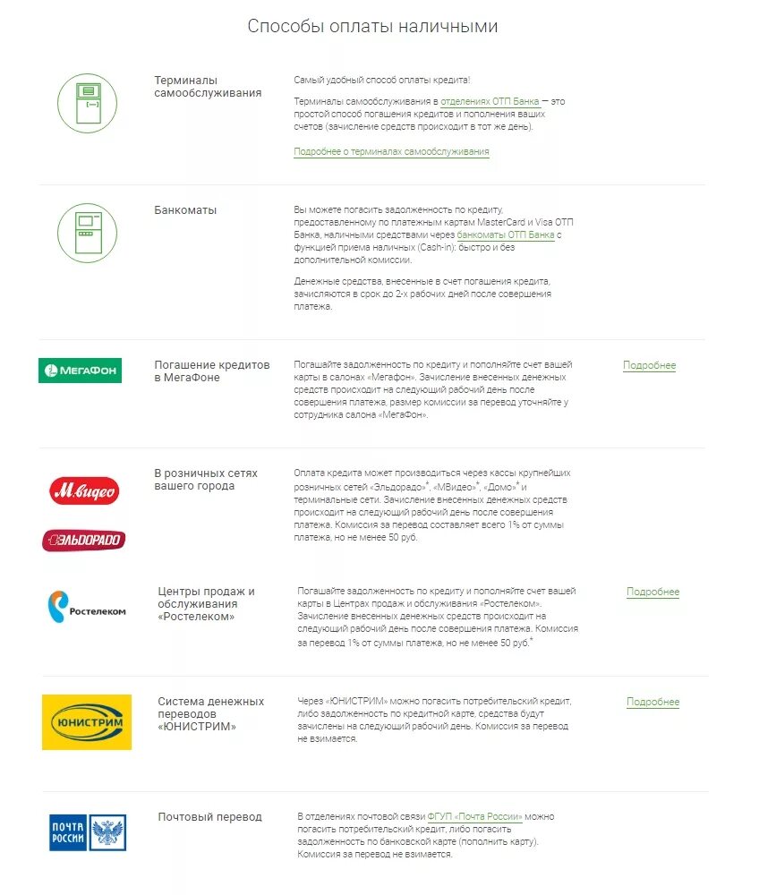 Способы оплаты кредитной карты. Оплата кредита. ОТП способы оплаты. Банк без комиссии. Банки партнеры ренессанс банка без комиссии