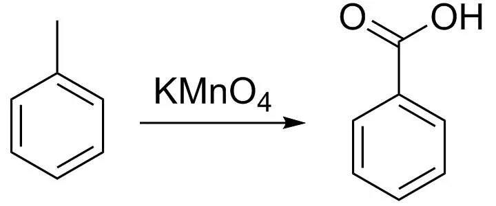 Бензойная кислота и перманганат калия. Толуол kmno4 h+. Бензойная кислота kmno4. Метилбензол kmno4 h+. Салициловая кислота kmno4.