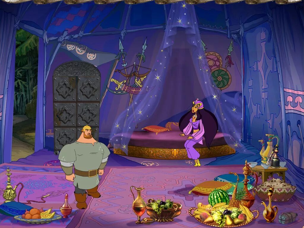 Три богатыря шамаханская царица игры 1. Алеша попович шамаханская царица. 3 богатыря и царевна. 3 богатыря и ханская царица. 3 богатыря и царевна.