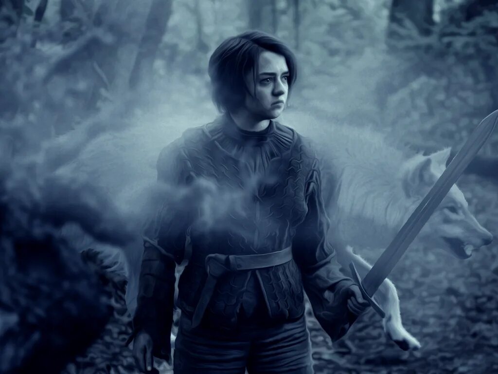 Арья данте. Арья старк. anya stark.
