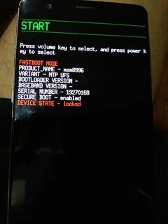 Черный экран fastboot
