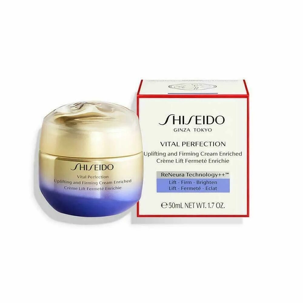 Shiseido firming. Shiseido Vital perfection Uplifting and Firming Cream enriched. Крем Shiseido Vital perfection. Shiseido Vital perfection overnight Firming treatment. Шисейдо крем для глаз Vital perfection.