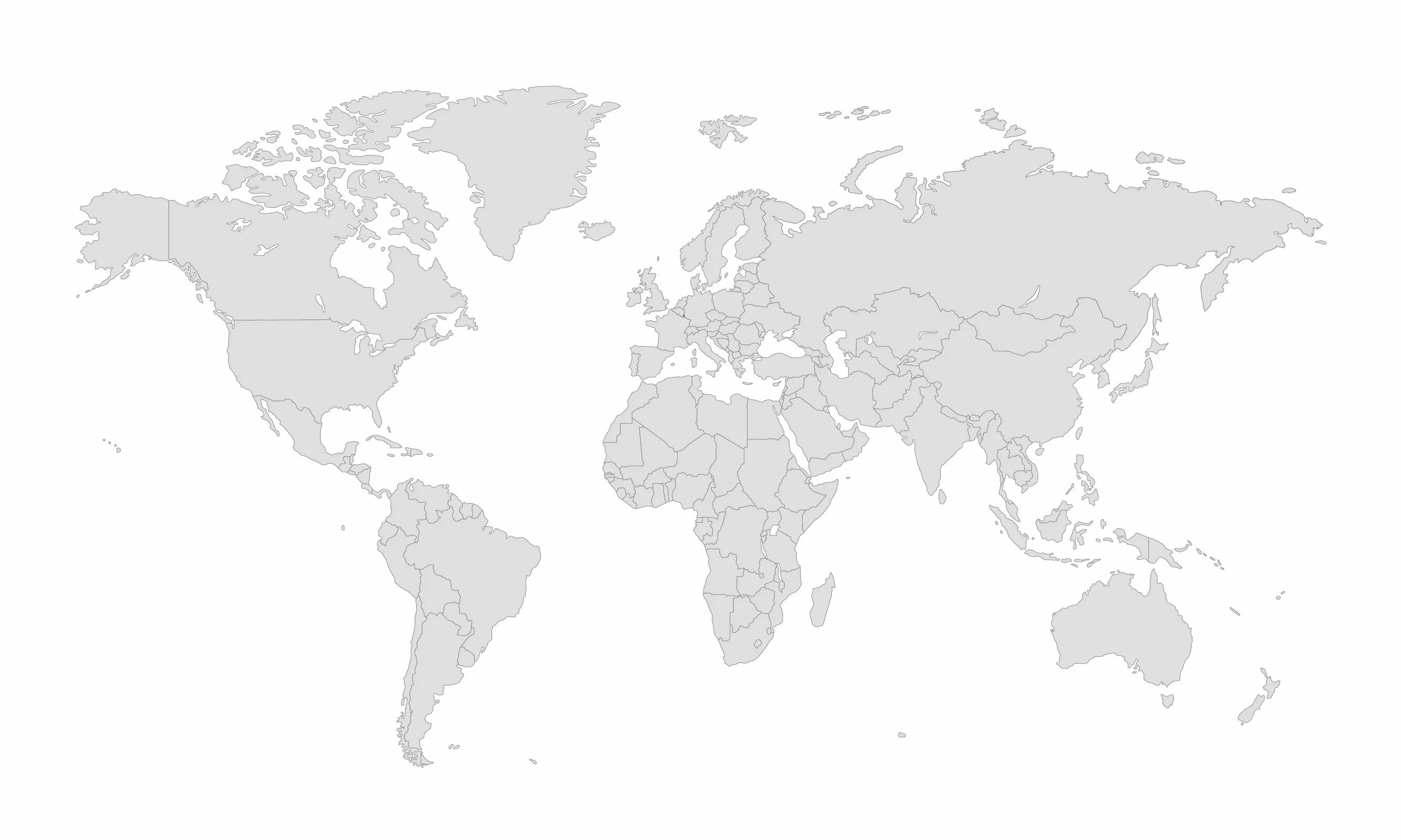 Карта пустая для заполнения