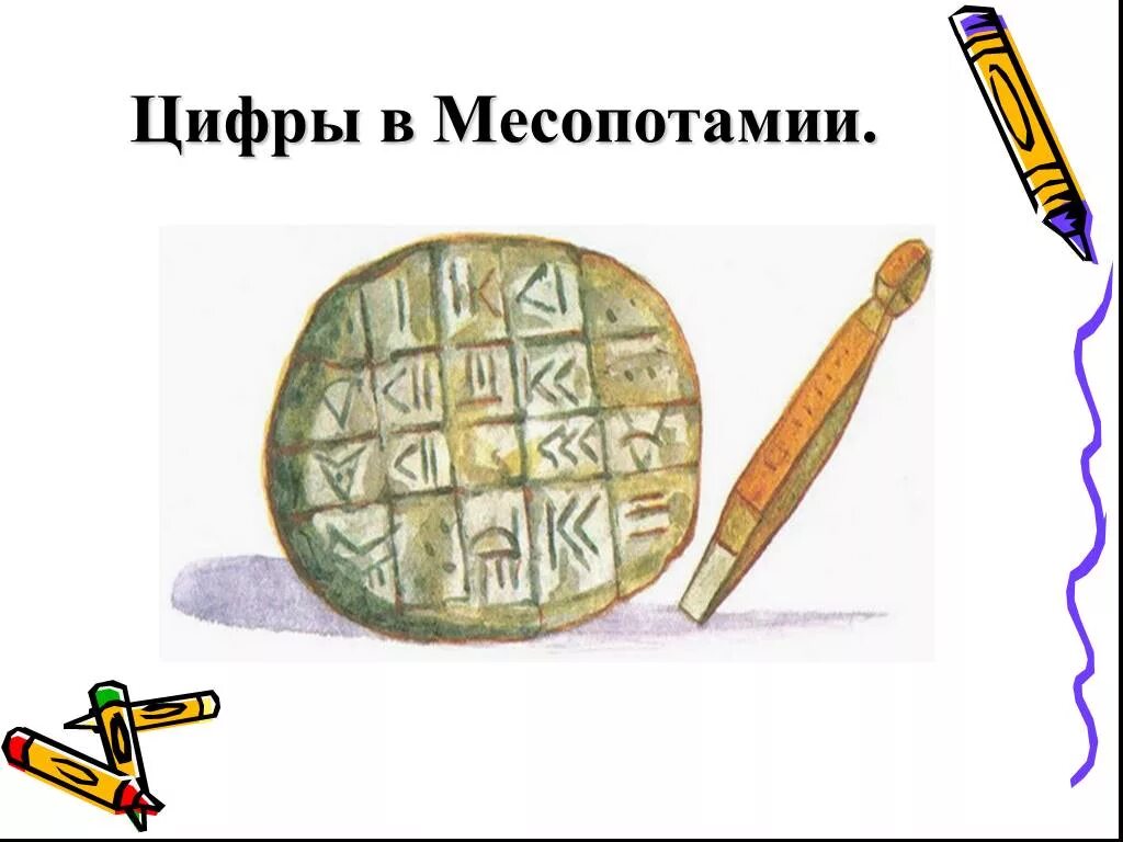 Запись чисел шумеров