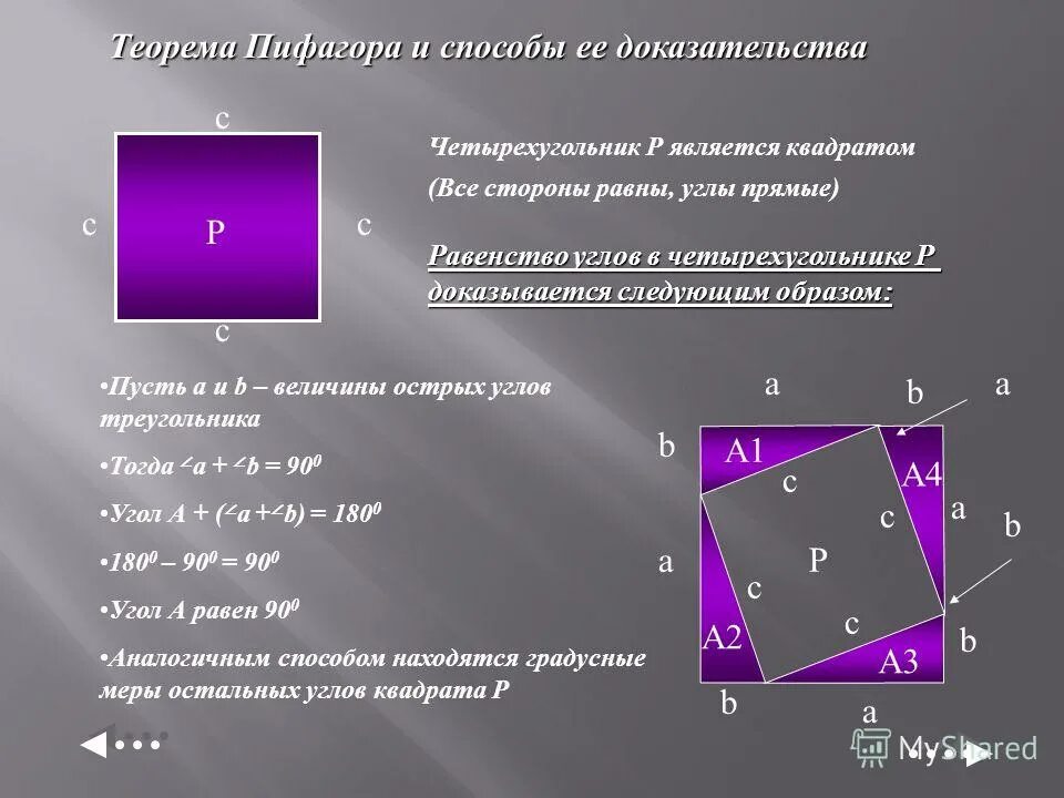 способы доказательства теоремы пифагора 8 класс. 2 доказательство. проведем через вершину прямую а. теорема пифагора 2 доказательства. доказательство теоремы пифагора.