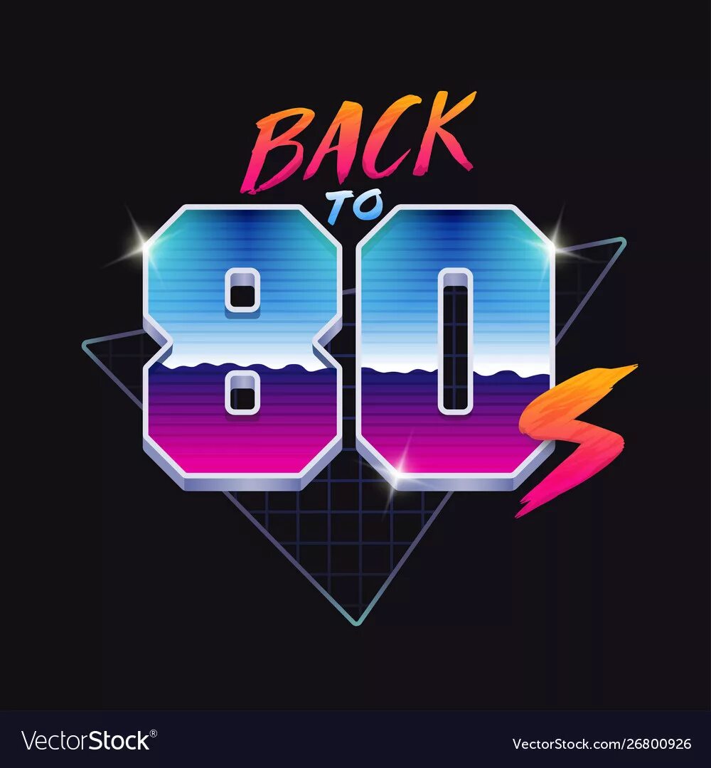 Back to 80's. Логотип в стиле 80-х. Back to the 80's надпись. Back to the 80s logo. Back 80