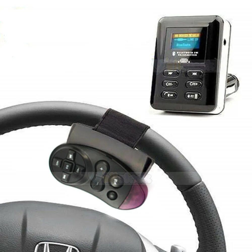 Car блютуз. Блютуз car Kit. Громкая связь fm трансмиттер mp3 для автомобиля. USB SD плеер на руль. ФМ трансмиттер с пультом на руль.