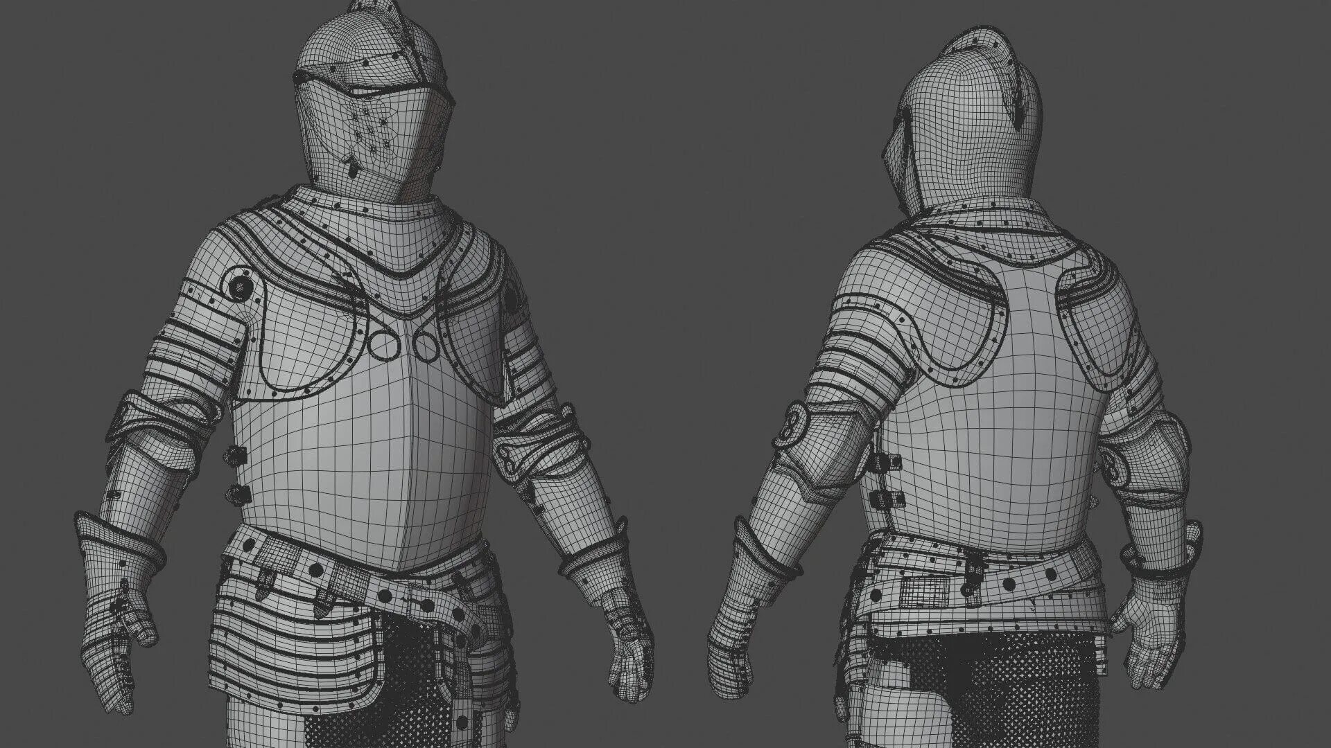 Armor 3d model