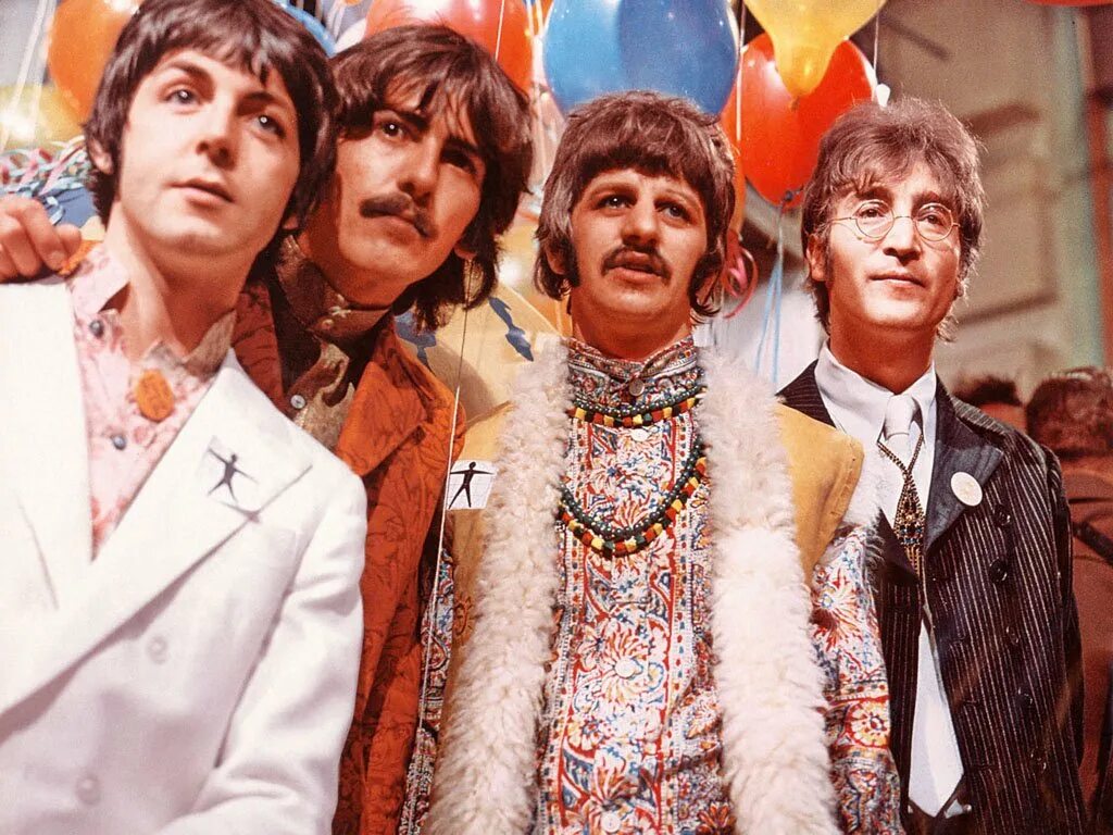 Фото группы битлз. The Beatles 1967. Ливерпульская четверка Битлз. Группа the Beatles 60х. Битлз хиппи.
