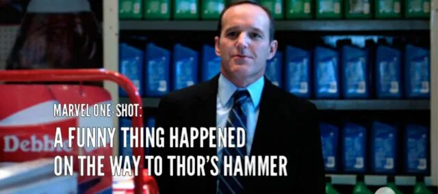 Marvel one-shot: a funny thing happened on the way to Thor's Hammer. A funny thing happened on the way to Thor's Hammer poster. A funny thing happened to me the other Day.