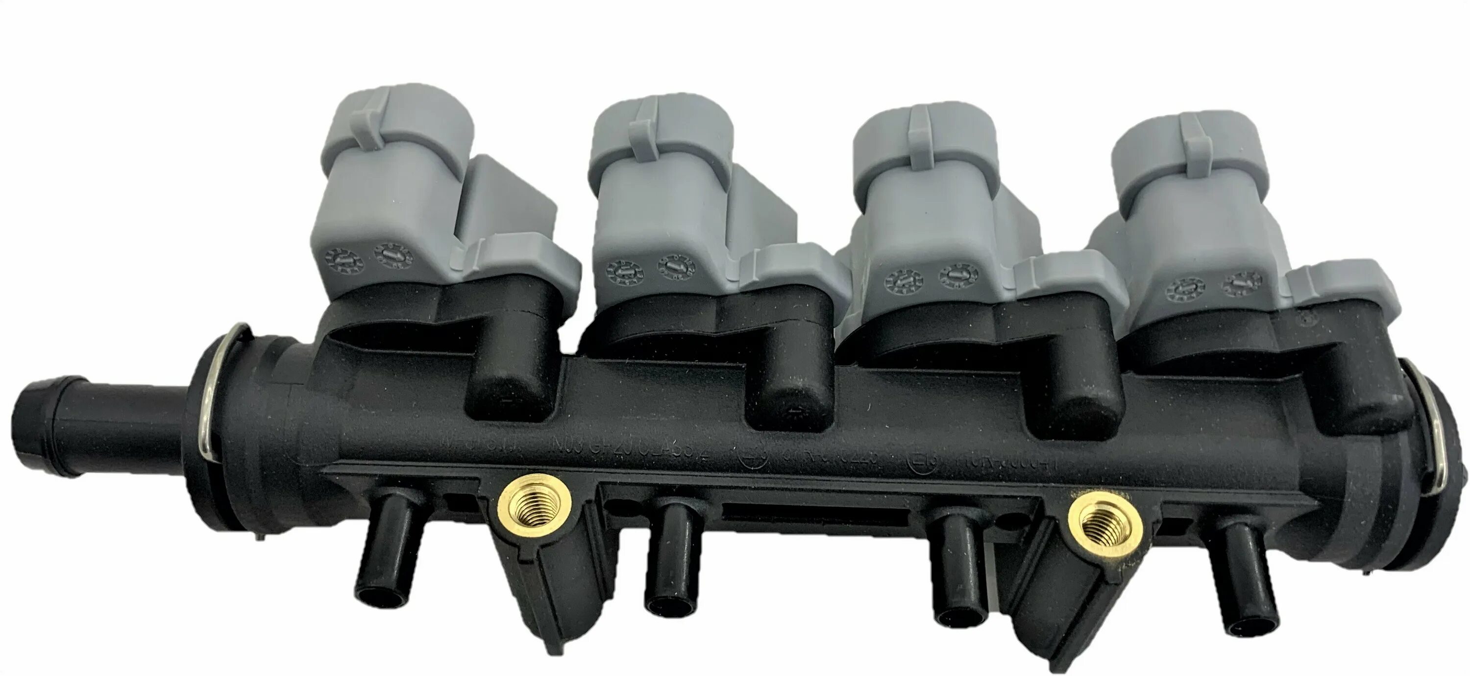 рампа brc. газовые форсунки гбо 4 поколения брс. рампа brc. Brc alba gp13 газовые форсунки на 4 цилиндра. рампа brc alba gp13 4 цил 2 ом с датчиком.