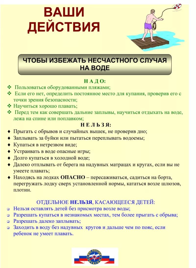 несчастные случаи на воде