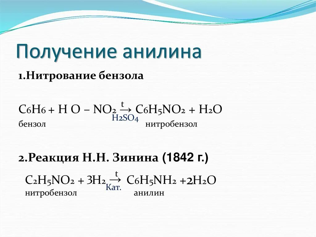 Реакция получения n2. Анилин получение из нитробензола. Синтез анилина из нитробензола. Получение анилина из нитробензола. Восстановление нитробензола в анилин.