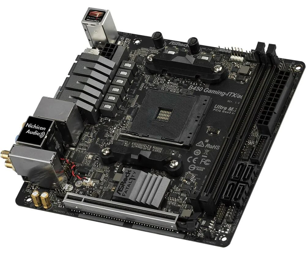 Asrock b450 gaming itx ac. Asrock b450 mini itx. mini itx am4. am 4 mini itx b450.