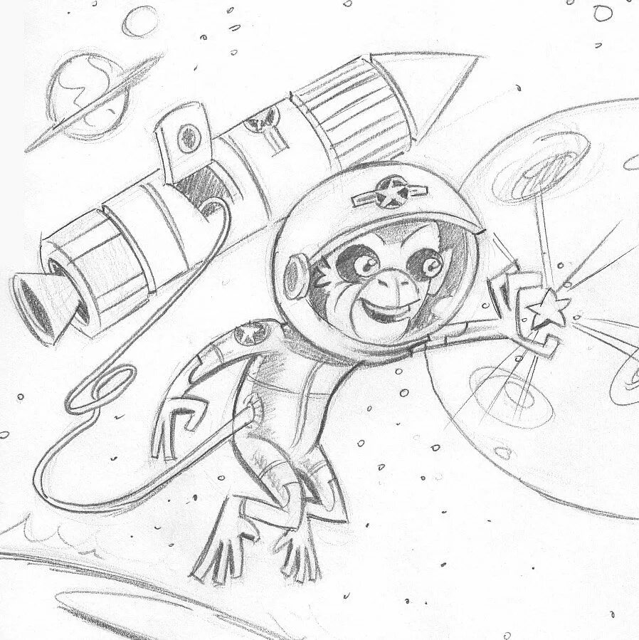 Рисунок на тему космос. Рисунок на тему космонавтики. Космос карандашом. Рисунок ко Дню космонавтики. Рисунок космоса простым карандашом