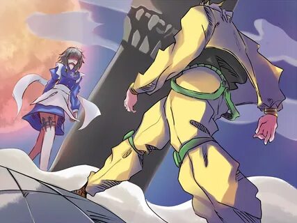 Дио идёт к Джотаро. 