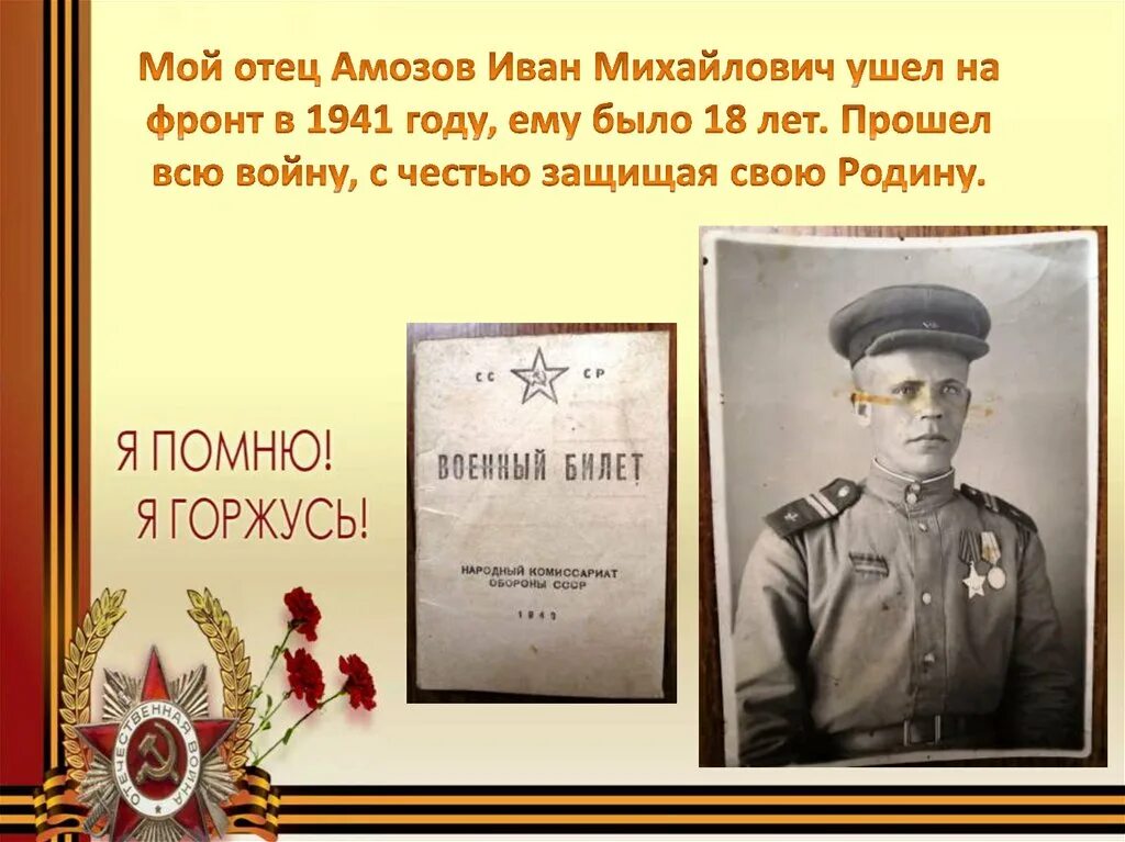 Нет в России семьи такой где б не памятен был. Нет в России семьи такой, где б ни памятен был свой герой. Нет в России семьи такой где. Нет в России семьи такой где б не памятен был свой герой презентация.