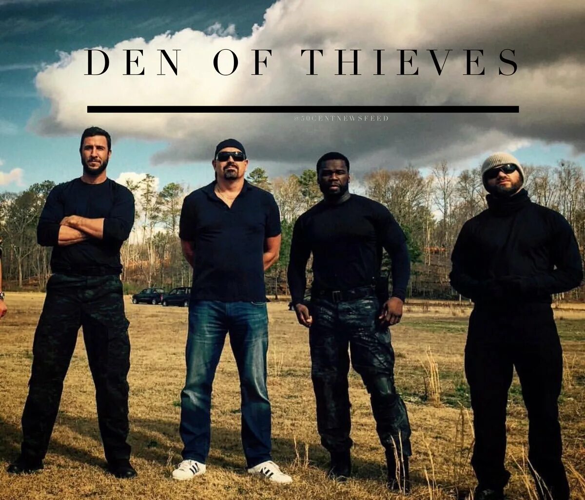 Three thieves thieves. Джерард Батлер и 50 цент. Пабло Шрайбер den of Thieves. Пабло Шрайбер и 50 Cent. Рэй Мерримен.