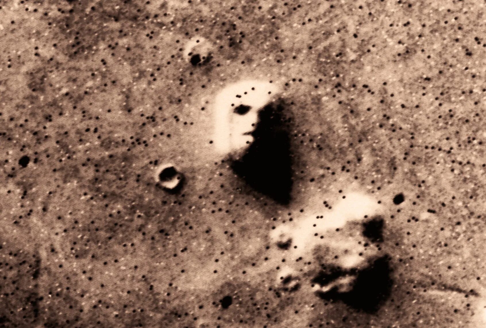 Марсианский сфинкс Сидония. Кидония (Марс). Регион Кидония на Марсе.