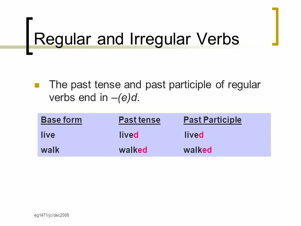 Verbs forms in past класс. Past Tense and past participle. Past participle в английском. Regular and Irregular verbs. Live в паст Симпл.