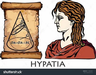 Hypatia, greek philosopher, mathematician and astronomer in Roman Egypt.