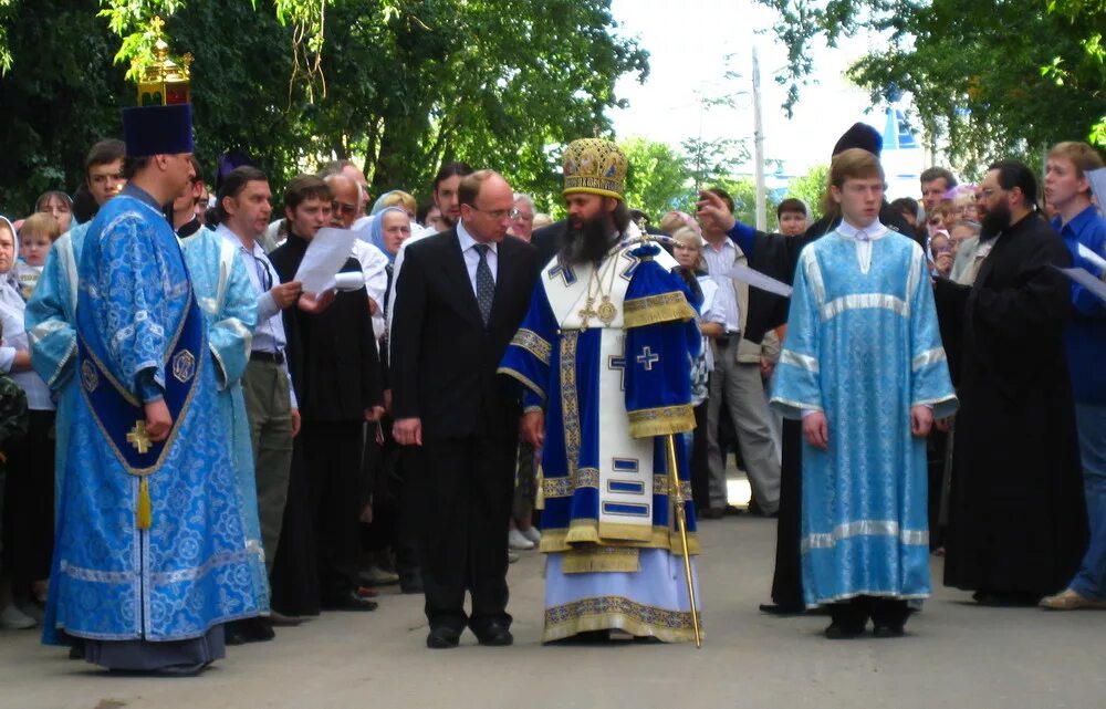 Успенский мужской монастырь Иваново-Вознесенская епархия. Крестный ход город Иваново. Вознесенская Церковь (Иваново). 20 июня иваново