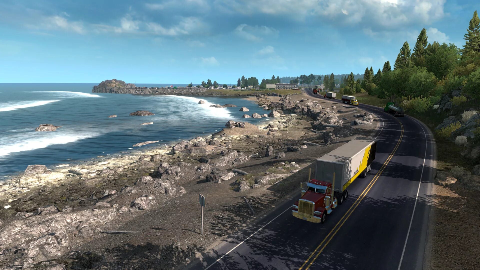 Плюсы симуляторов игр. Америка трак симулятор. American Truck Simulator Oregon. American Truck Simulator 3. Америка трек симулятор 2.