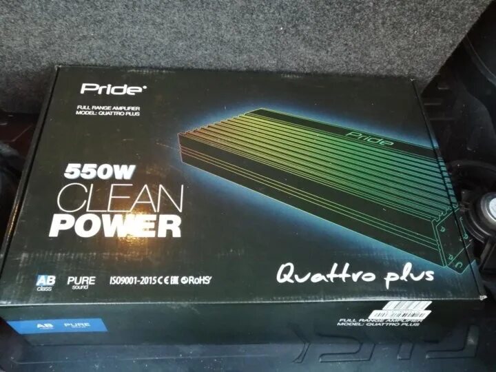 Pride quattro plus коробка. Прайд плюс. Pride quattro xl. Усилитель 2. Усилитель прайд кватро плюс.