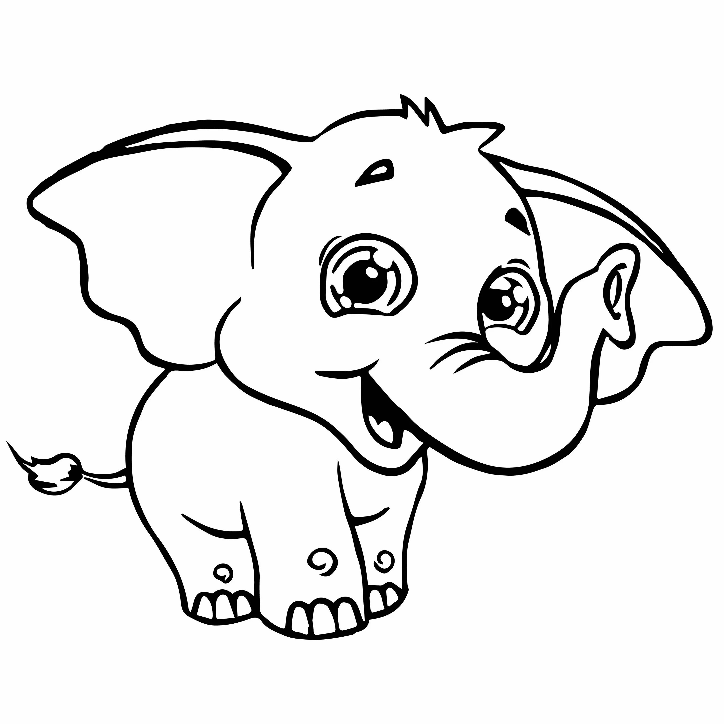 Elephant 9 Coloring Online Super Coloring - ClipArt Best - ClipArt Best Zoo anim