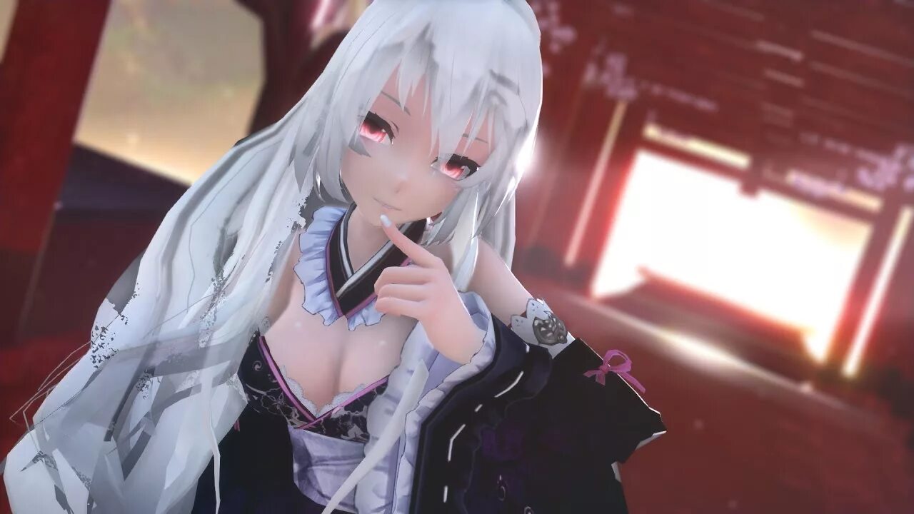 Tokio funka. Haku mmd. haku kimono. gumi tokio funka.