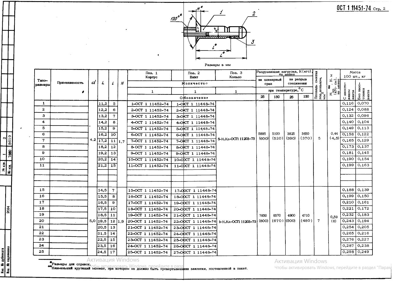 Заклепка 7-1 ОСТ 1 11296-74. Кольцо 9-1-1 ост1 10292-71. Колодка переходная 1-9 ОСТ 1.13337. Заклёпка 5-1 - ОСТ 1 11299-74.