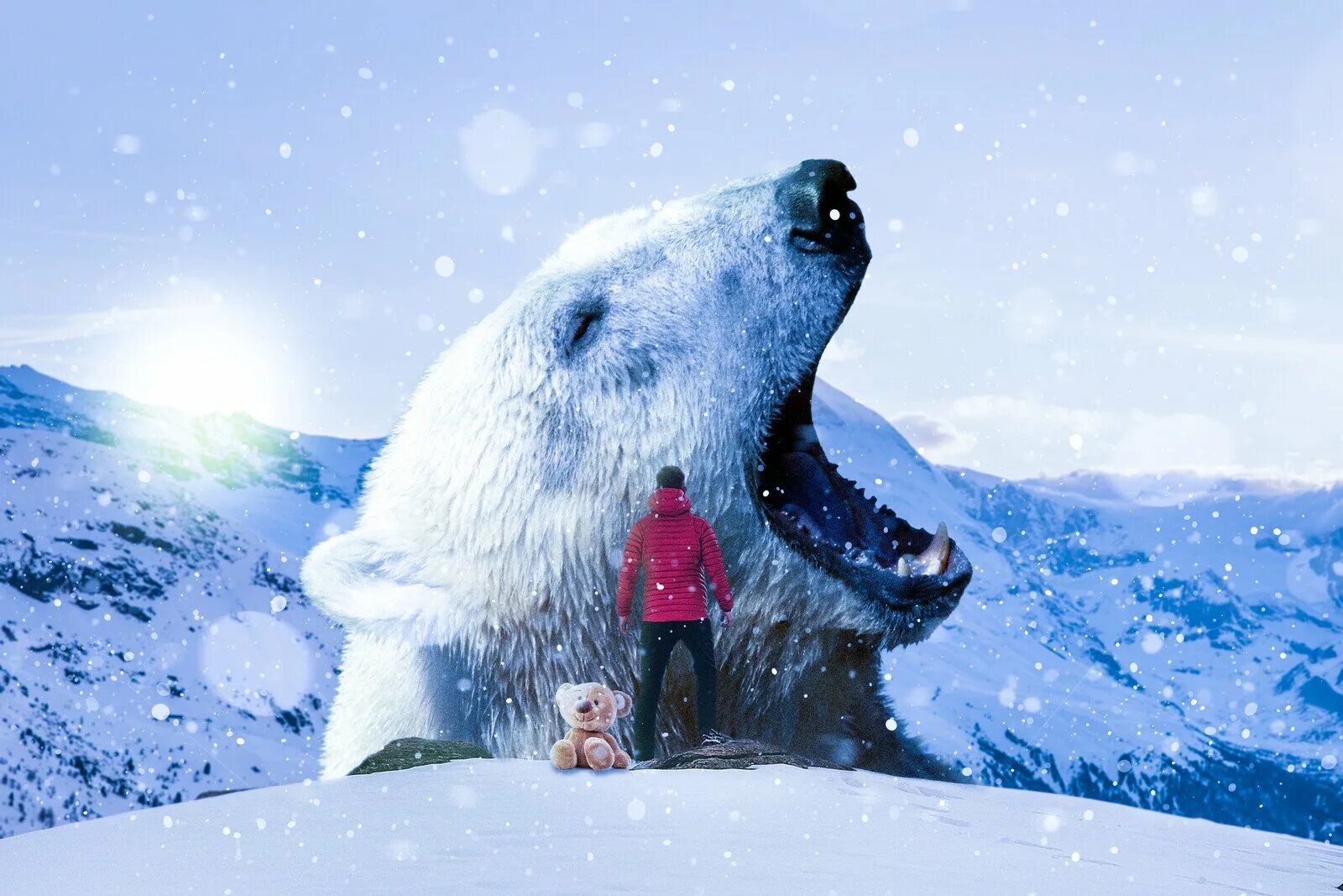 Снежный медведь. Медведь в снегу. Медведь в снегу рисунок. Медведь в Снежном поле.