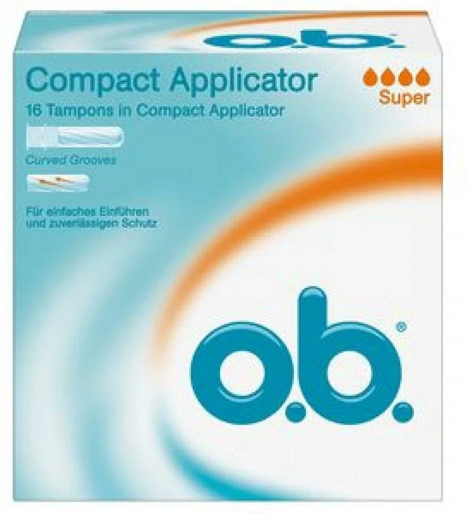 Тампоны o.b. Compact Applicator супер 16шт. Тампоны ob Compact Applicator. Тампоны Оби компакт аппликатор. Тампоны Оби нормал с аппликатором.